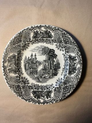 Plato La Cartuja de Sevilla Pickman