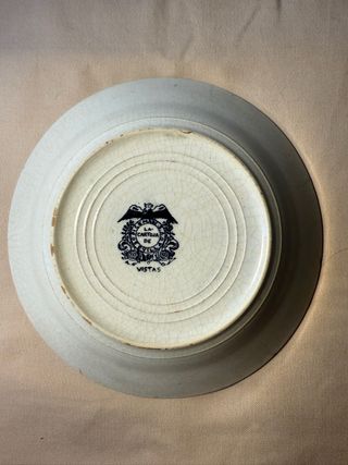 Plato La Cartuja de Sevilla Pickman