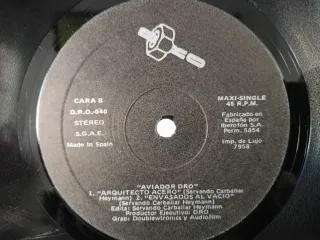 Maxi Single Vinilo Aviador Dro - Amor Industrial