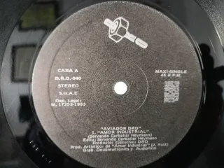 Maxi Single Vinilo Aviador Dro - Amor Industrial