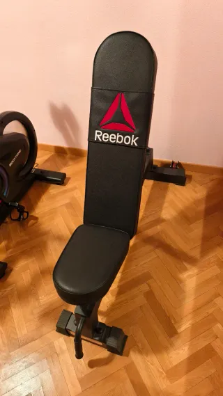 Banco de pesas Reebok (precio original 395€)