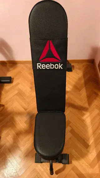 Banco de pesas Reebok (precio original 395€)