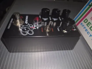 Mosky King Rat Pedal Guitarra Pedal con 4 tipo Rat