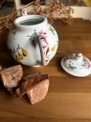 Tetera de porcelana inglesa