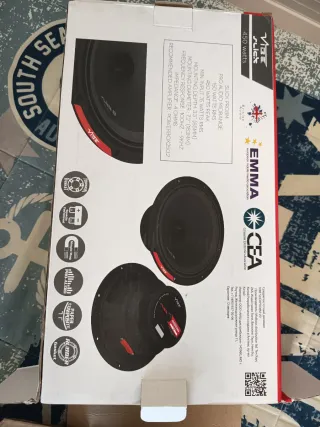 2 parejas de Altavoces Vibe Slick 8" pro 150W RMS