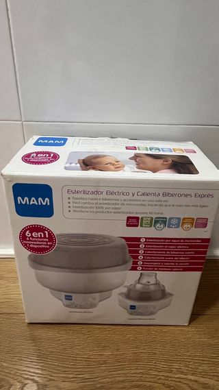 Esterilizador y Calienta Biberones MAM
