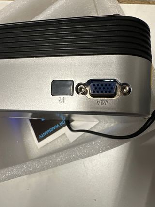 Proyector Excelvan Plata y Negro