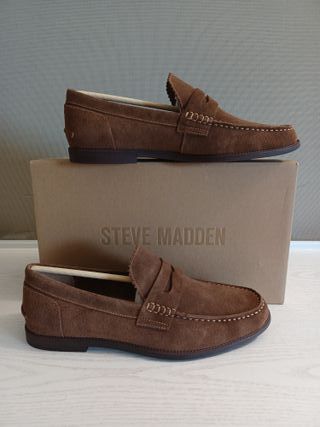 Mocasines Steve Madden Marrones Talla 43