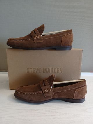 Mocasines Steve Madden Marrones Talla 43