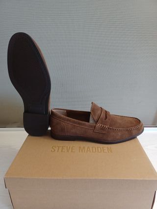 Mocasines Steve Madden Marrones Talla 43