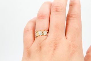 Anillo De Oro De 18K.. Ref: 045-01-01829