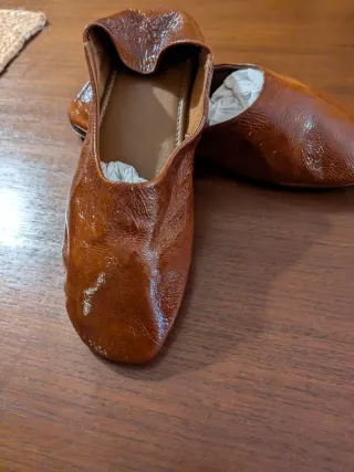 Bailarinas Mules Marrones