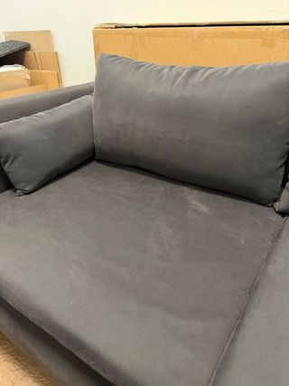 Sofá Soderhamn gris Ikea