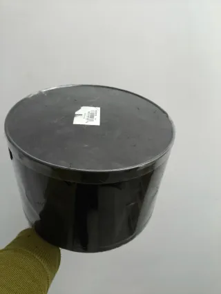 Espectacular Boa de Plumas Negras