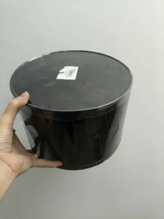 Espectacular Boa de Plumas Negras