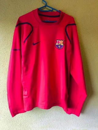 Sudadera FC Barcelona Nike Vintage Roja