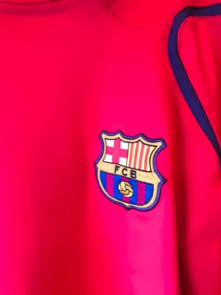 Sudadera FC Barcelona Nike Vintage Roja