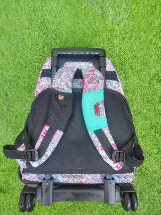 Mochila Totto Grande con ruedas Estampado Divertid
