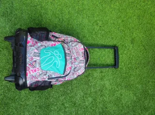 Mochila Totto Grande con ruedas Estampado Divertid