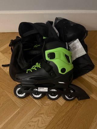 Patines en línea Talla 38-39 + Bolsa + Proteccione