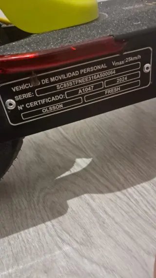 Patinete Eléctrico DGT