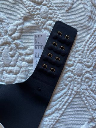 Sujetador Etam negro 80A