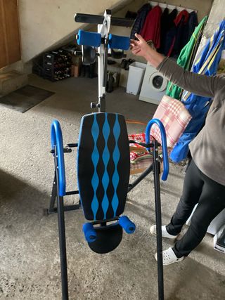 Plancha de estiramiento y gimnasia