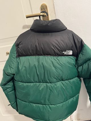Chaqueta The North Face Negra y Verde Talla L