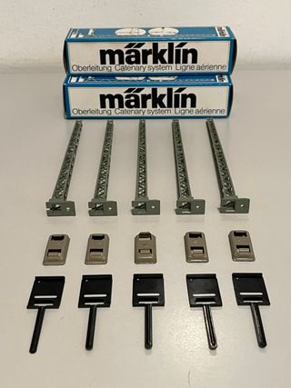 Lote 19 postes catenaria Märklín M/K.