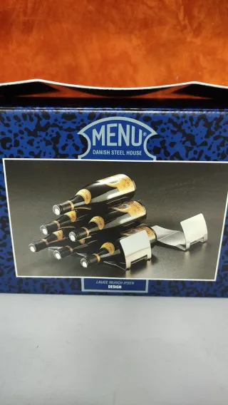 Botellero  acero MENU Metal y Plástico