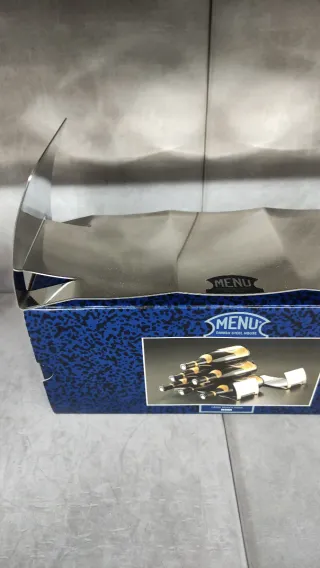 Botellero  acero MENU Metal y Plástico