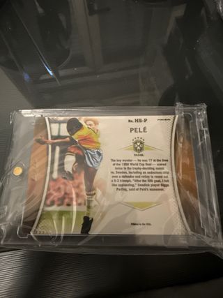 Carta de Colección Pele 1/1 Históric Signatures