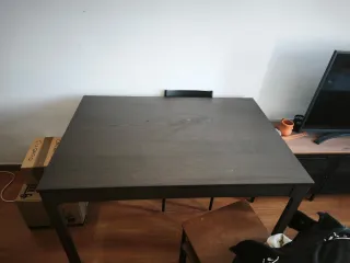 Mesa extensible madera 120-160cm