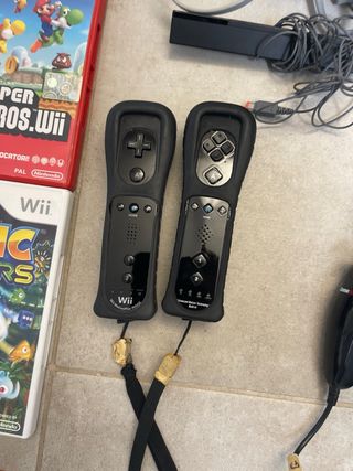 Nintendo Wii Console Nera + Giochi e Accessori