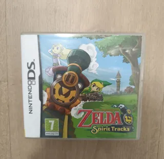 Caja y manual Zelda Spirit Tracks Nintendo DS