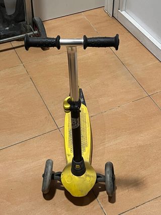 Patinete infantil 3 ruedas amarillo