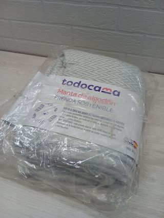 Todocama - Manta de algodón Extra Suave