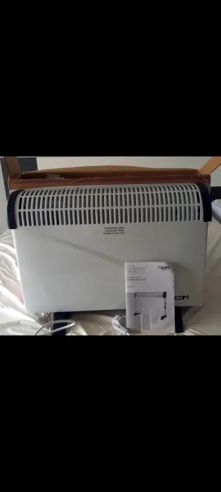 Convector EDM 2000W con Turbo