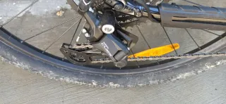 Bicicleta de montaña azul Trek Marlin 5