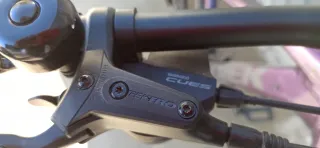 Bicicleta de montaña azul Trek Marlin 5