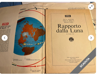 EPOCA - RAPPORTO DALLA LUNA 1969 + poster+ALLEGATO