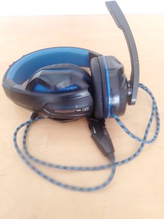 Audífonos Gaming BFx-15 Micrófono Azul