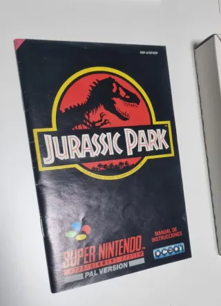 🇪🇸 Jurassic Park Super Nintendo Snes supernes
