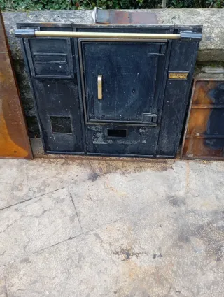 Cocina de leña antigua