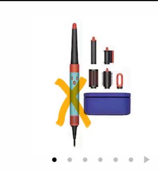 Accesorios Dyson Airwrap Azul y Rosa