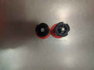 Tapones Manillar Supacaz Star Plugz Alu.Rojo