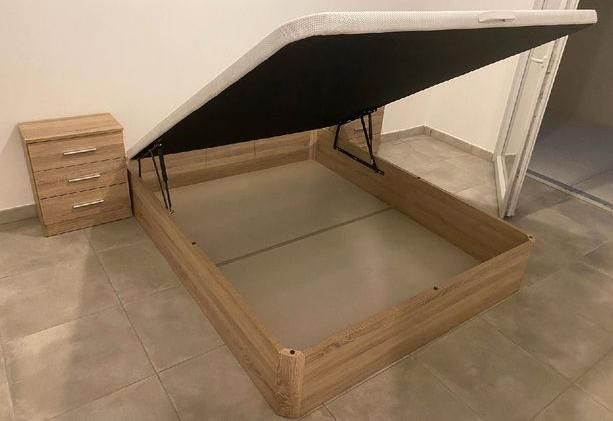 Canapé com colchão para separação de viscoelástica ou líquidos