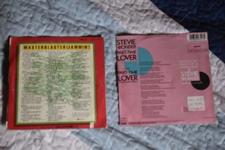 Lote 2 Vinilos Stevie Wonder: Master Blaster y Par