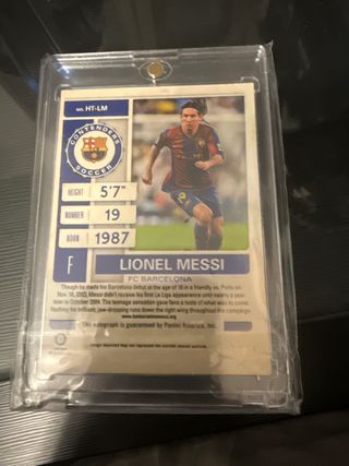 Lionel Messi 1/1 Panini Contenders Soccer