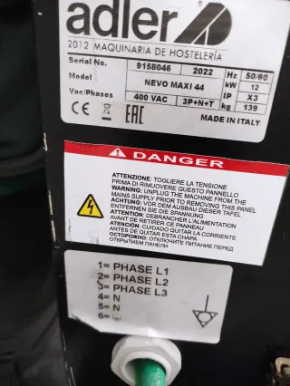 Horno de pizzas Adler profesional